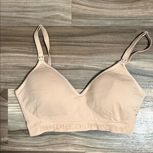 Kindred Bravely Sz. L Bra Beige Signature Sublime Contour Pumping Nursing